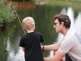 Listen Cochlear Implant Camp Photo